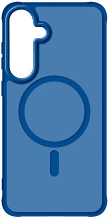CELLFISH zadní kryt s podporou MagSafe pro Samsung Galaxy S25 modrý