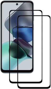 CELLFISH DUO 5D tvrzené sklo pro Motorola Moto G23 Full-Frame černé 2ks