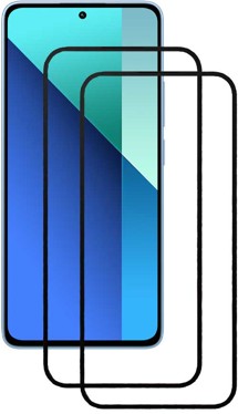 CELLFISH DUO 5D tvrzené sklo pro Xiaomi Redmi Note 13 Full-Frame černé 2ks