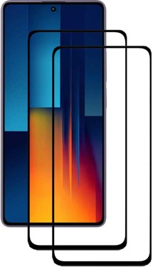 CELLFISH DUO 5D tvrzené sklo pro Xiaomi Redmi Note 13 Pro / 14S / POCO M6 Pro Full-Frame černé 2ks