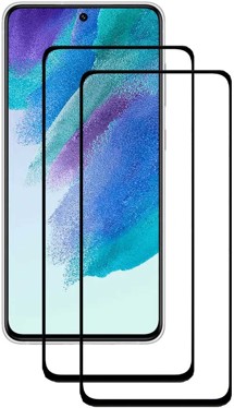 CELLFISH DUO 5D tvrzené sklo pro Samsung Galaxy S21 FE 5G Full-Frame černé 2ks