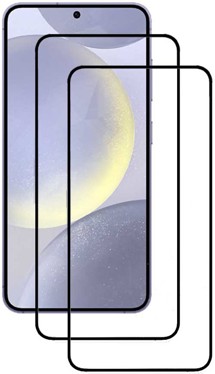 CELLFISH DUO 5D tvrzené sklo pro Samsung Galaxy S24+ / S25+ Full-Frame černé 2ks