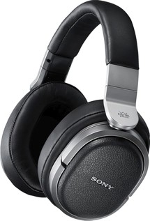 SONY MDR-HW700DS bezdrátová náhlavní sluchátka se základovou stanicí černá / stříbrná