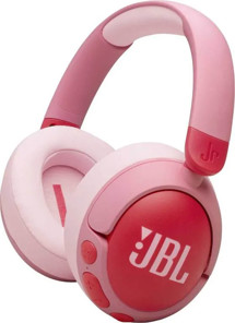 JBL JR470 dětská bezdrátová náhlavní sluchátka růžová
