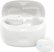 JBL Tune Buds 2 bezdrátová sluchátka s aktivním potlačením hluku bílá