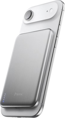 BMX SolidSafe Air 5K Solid-State magnetická powerbanka 20W 5000mAh stříbrná