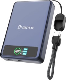 BMX SolidSafe 10K Solid-State magnetická powerbanka 30W 10000mAh modrá