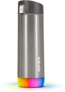 HidrateSpark PRO chytrá lahev 620 ml stříbrná