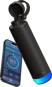 HidrateSpark PRO 2 chytrá lahev 621 ml černá