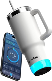 HidrateSpark PRO 2 Tumbler chytrý hrnek 887 ml bílý