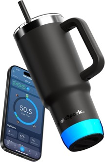 HidrateSpark PRO 2 Tumbler chytrý hrnek 887 ml černý