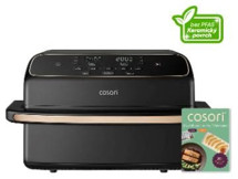Cosori Dual Blaze Twin Fry Compact 8,6 L keramická horkovzdušná fritéza černá