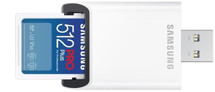 Samsung  PRO PLUS SDXC 512GB + USB-A adaptér (180 MB/s)