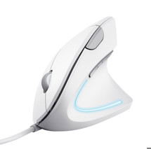 TRUST Verto ergonomická myš bílá