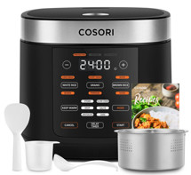 Cosori Multicooker CRC multifunkční elektrický tlakový hrnec černý