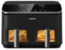 Cosori Dual Basket horkovzdušná fritéza černá