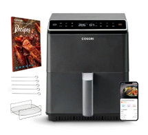 Cosori Dual Blaze 6.4L Smart horkovzdušná fritéza černá