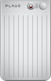 Plaud Note magnetický AI záznamník stříbrný