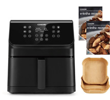 Cosori P651 Premium II Chef Edition 6,2l horkovzdušná fritéza černá