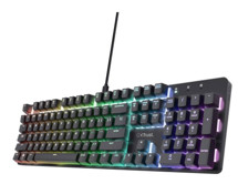 Trust GXT 871 ZORA CZ/SK klávesnice černá
