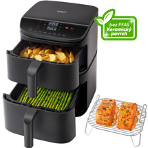 Cosori Turbo Tower 10,8 L keramická horkovzdušná fritéza černá