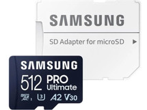 Samsung PRO Ultimate microSDXC 512GB + SD adaptér