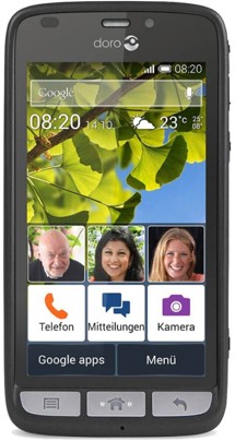 Doro Liberto 820 Mini Steal Black