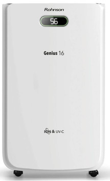 Rohnson R-95016 Genius 16 & Ion UV-C odvlhčovač vzduchu bílý