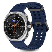 Tech-Protect silikonový řemínek pro Samsung Galaxy Watch8 / Watch8 Classic modrý