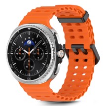 Tech-Protect silikonový řemínek pro Samsung Galaxy Watch8 / Watch8 Classic oranžový