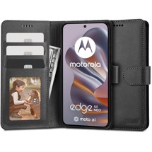Tech-Protect Wallet flipové pouzdro pro Motorola Edge 50 Neo / Edge 60 Neo / ThinkPhone 2025 černé