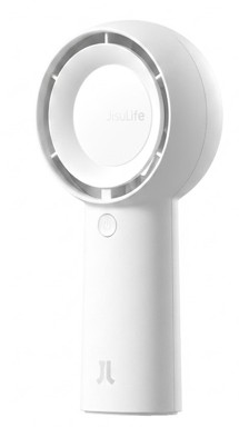 Jisulife Fan 5 Plus 4000mAh přenosný ruční ventilátor bílý