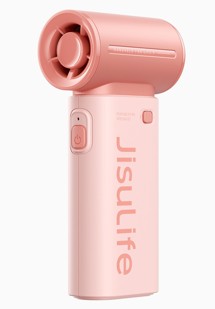 Jisulife Life9 5000mAh přenosný ruční ventilátor růžový