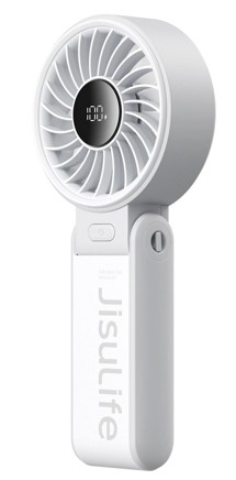 Jisulife Life7 3600mAh přenosný ruční ventilátor šedý