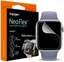 Spigen Film Neo Flex ochranná fólie pro Apple Watch 8 / 7 (41mm) / SE 2022 / 6 / SE / 5 / 4 (40mm) 3ks