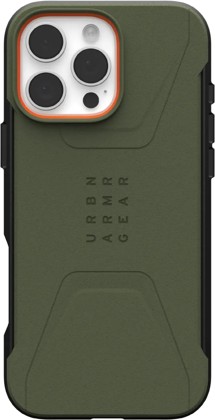 UAG Civilian zadní kryt s podporou MagSafe pro Apple iPhone 16 Pro Max zelený