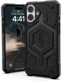 UAG Monarch Pro MagSafe odolný zadní kryt pro Apple iPhone 16 Plus karbonově černý