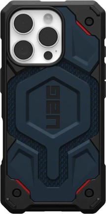 UAG Monarch Pro MagSafe odolný zadní kryt pro Apple iPhone 16 Pro kevlarově modrý