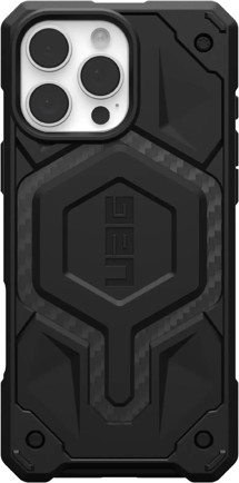UAG Monarch Pro MagSafe odolný zadní kryt pro Apple iPhone 16 Pro Max karbonově černý