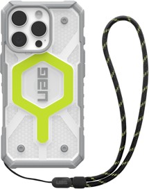 UAG Pathfinder Lanyard odolný zadní kryt s podporou MagSafe a poutkem pro Apple iPhone 16 Pro žlutý