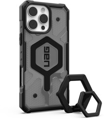 UAG Pathfinder odolný zadní kryt s podporou MagSafe a stojánkem pro Apple iPhone 16 Pro Max šedý
