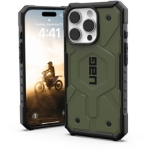 UAG Pathfinder odolný zadní kryt s podporou MagSafe pro Apple iPhone 16 Pro zelený