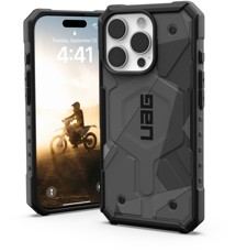 UAG Pathfinder SE odolný zadní kryt s podporou MagSafe pro Apple iPhone 16 Pro šedý / maskáčový
