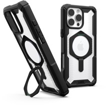 UAG Plasma XTE odolný zadní kryt se stojánkem a MagSafe magnety pro Apple iPhone 16 Pro Max černý / čirý