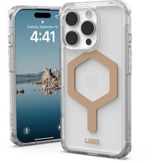 UAG Plyo MagSafe odolný zadní kryt pro Apple iPhone 16 Pro čirý/zlatý