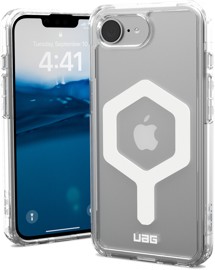 UAG Plyo MagSafe odolný zadní kryt pro Apple iPhone 16e čirý / bílý