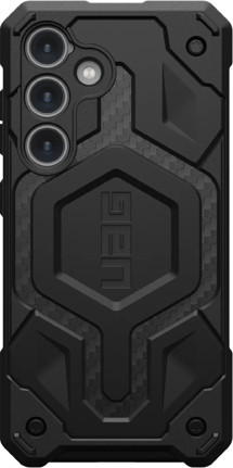 UAG Monarch Pro MagSafe odolný zadní kryt pro Samsung Galaxy S24 karbonově černý