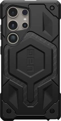 UAG Monarch odolný zadní kryt pro Samsung Galaxy S24 Ultra karbonově černý
