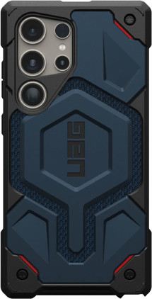 UAG Monarch Pro MagSafe odolný zadní kryt pro Samsung Galaxy S24 Ultra kevlarově modrý