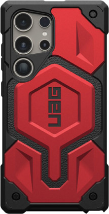UAG Monarch Pro MagSafe odolný zadní kryt pro Samsung Galaxy S24 Ultra červený